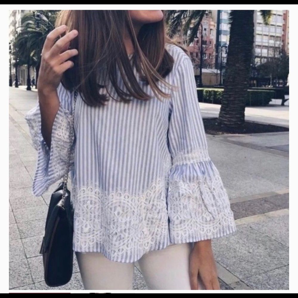 Zara lace top